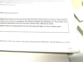 Renault Megane II Libretto di servizio dei proprietari --