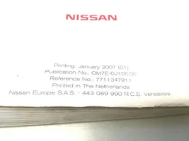 Nissan Qashqai Carnet d'entretien d'une voiture 