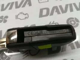 Chevrolet Cruze Klucz / Karta zapłonu E4-116RA-000043