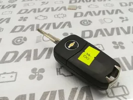 Chevrolet Cruze Ключ / карточка зажигания E4-116RA-000043