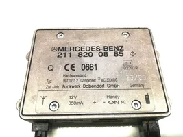 Mercedes-Benz E AMG W211 Module unité de contrôle Bluetooth 2118200885