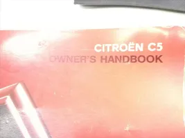 Citroen C5 Książka serwisowa 