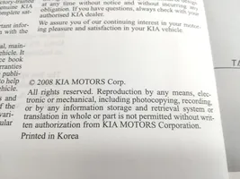 KIA Magentis Carnet d'entretien d'une voiture --