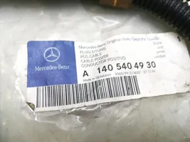 Mercedes-Benz S W140 Faisceau de câbles générateur d'alternateur A1405404930