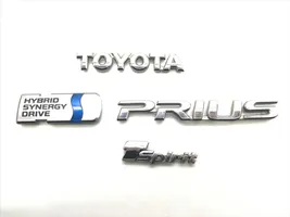 Toyota Prius (XW20) Modelio raidės 