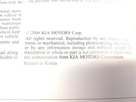 KIA Carens II Libretto di servizio dei proprietari 