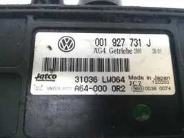 Volkswagen Polo Vaihdelaatikon ohjainlaite/moduuli 001927731J