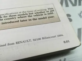 Renault Scenic II -  Grand scenic II Omistajan huoltokirja 
