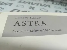 Opel Astra H Owners service history hand book 