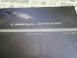 KIA Carens II Libretto di servizio dei proprietari 