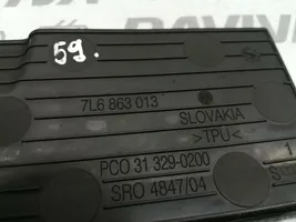 Volkswagen Touareg I Panel popielniczki przedniej tunelu środkowego 7L6863013