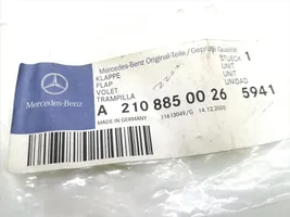Mercedes-Benz E W210 Tappo/coprigancio di traino anteriore A2108850026