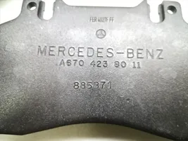 Mercedes-Benz CLS C219 Jarrupalat (etu-) A0044204820