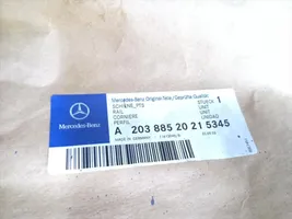 Mercedes-Benz C W204 Apdailinė priekinio bamperio juosta A2038852021