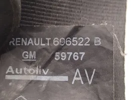 Opel Vivaro Ceinture de sécurité avant 696522B