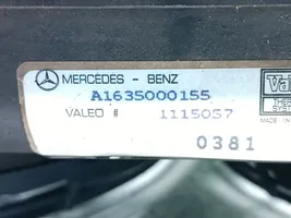 Mercedes-Benz ML W163 Osłona wentylatora chłodnicy A1635000155