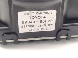 Toyota Land Cruiser (J120) Alarmes antivol sirène 89040-60020