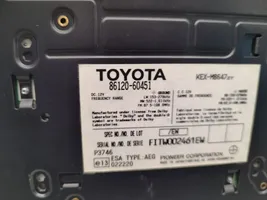 Toyota Land Cruiser (J120) Unité principale radio / CD / DVD / GPS 86120-60451