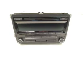 Volkswagen PASSAT B7 Panel / Radioodtwarzacz CD/DVD/GPS 1K0035186AQ