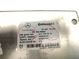 Mercedes-Benz ML AMG W164 Bluetoothin ohjainlaite/moduuli A2118705526