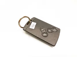 Renault Megane III Ignition key/card 