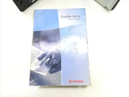 Toyota Corolla Verso E121 Książka serwisowa 