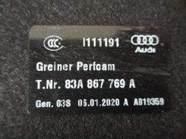 Audi Q3 F3 Półka tylna bagażnika 83A867769A