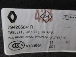 Renault Captur Półka tylna bagażnika 794205641R