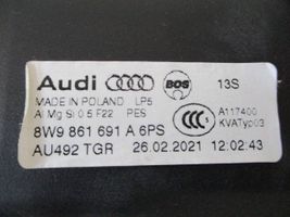 Audi A4 S4 B9 8W Plage arrière couvre-bagages 8W9861691A