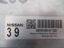 Nissan e-NV200 Unité de commande, module ECU de moteur MEV02350 A17228