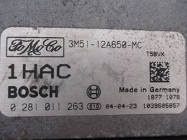 Ford C-MAX I Komputer / Sterownik ECU i komplet kluczy 3M5112A650MC