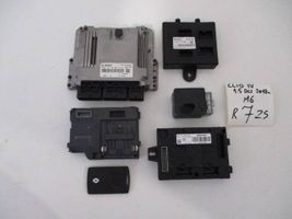 Renault Clio IV Komputer / Sterownik ECU i komplet kluczy 0281035806