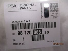 Citroen C3 Garniture pour voûte de roue avant 9812088580