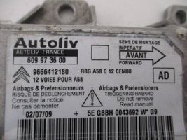 Citroen C3 Picasso Sterownik / Moduł Airbag 9666412180