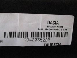 Dacia Duster II Półka tylna bagażnika 794203522R