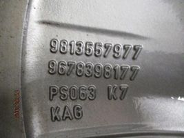 Peugeot 307 Обод (ободья) колеса из легкого сплава R 15 9813557977