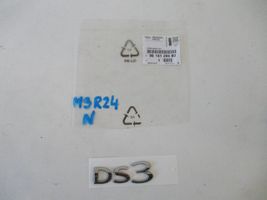 Citroen DS3 Manufacturers badge/model letters 9814125680
