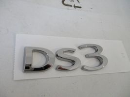 Citroen DS3 Значок производителя / буквы модели 9814125680