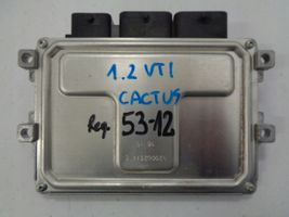 Citroen C4 Cactus Komputer / Sterownik ECU i komplet kluczy 9800913080