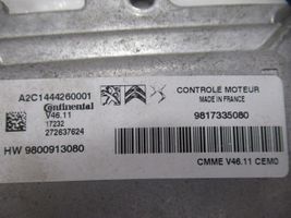 Citroen C3 Kit calculateur ECU et verrouillage 9817335080