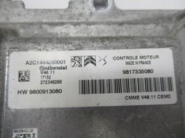 Citroen C3 Kit calculateur ECU et verrouillage 9817335080