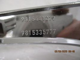 Peugeot 307 Grille calandre supérieure de pare-chocs avant 9816441280 9815335777