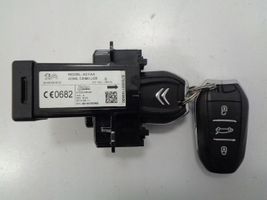 Citroen C4 II Picasso Kit calculateur ECU et verrouillage 9808016480