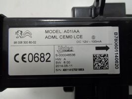 Citroen C4 II Picasso Komputer / Sterownik ECU i komplet kluczy 9808016480