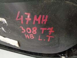 Peugeot 307 Boczki / Poszycie drzwi tylnych 