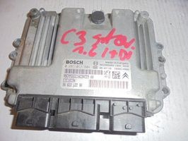 Citroen C3 Komputer / Sterownik ECU i komplet kluczy 9662212280