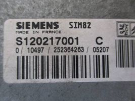 Peugeot 1007 Module de contrôle de boîte de vitesses ECU 9658917180