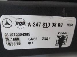 Mercedes-Benz GLB x247 Roleta bagażnika A2478109809