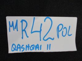 Nissan Qashqai Grilles/couvercle de haut-parleur arrière 799104EA0A