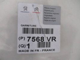 Peugeot 207 Rivestimento di protezione sottoporta del bagagliaio/baule 7568VR